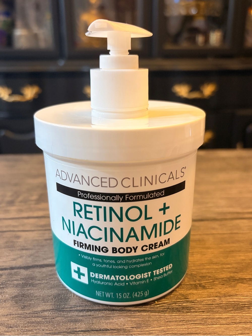 Retinol + Niacinamide Firming Body Cream - 15oz